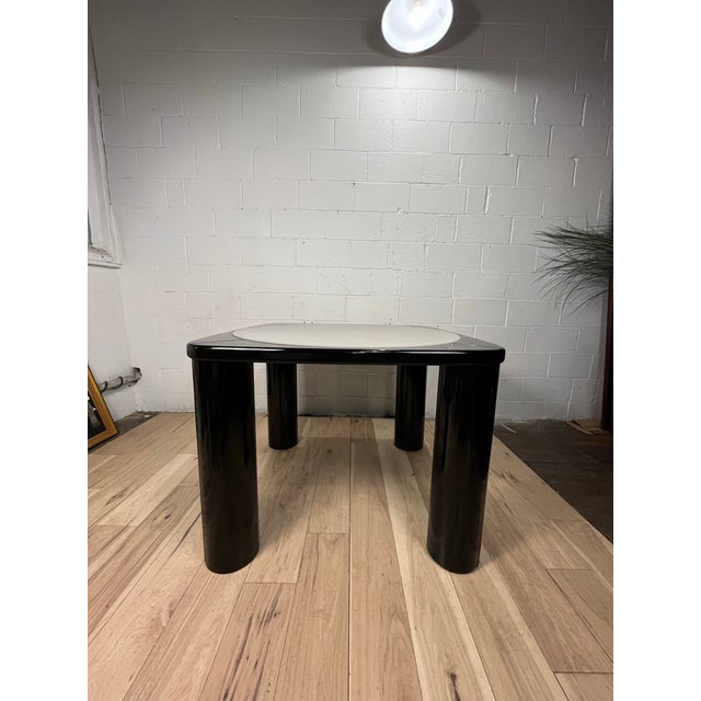 An exceptional Italian Postmodern dining, gaming and cocktail table attributed to Pierluigi Molinari for Pozzi, circa...