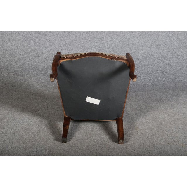 Antique Louis Phillipe Armchair in Walnut, 1860 For Sale - Image 16 of 18