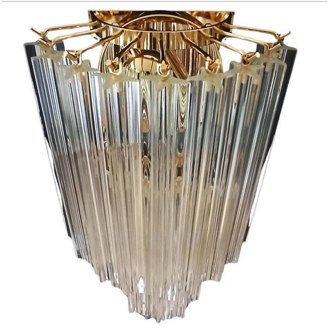 Metal Vintage Murano Sconces, 1990s, Set of 2 For Sale - Image 7 of 15