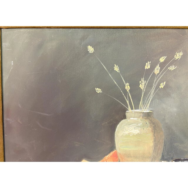 Signed and Framed Original Painting on Canvas by Karen Reinhart (American, 1938-2023) For Sale - Image 4 of 12