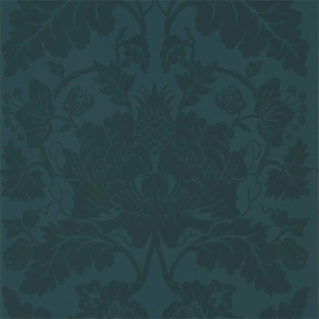 Zoffany Villandry Wallpaper in Serpentine For Sale