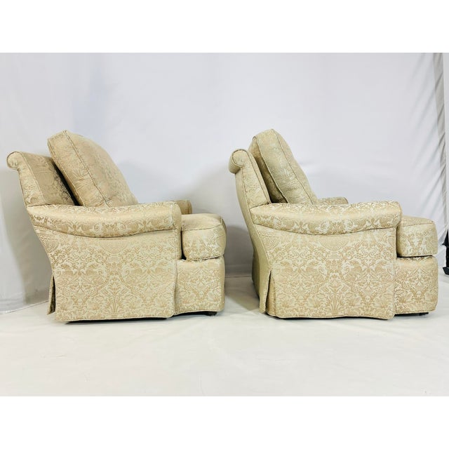 Mid-Century Modern Pair of Lounge Chairs Made in the United States by R. Jones & Associates For Sale - Image 3 of 12