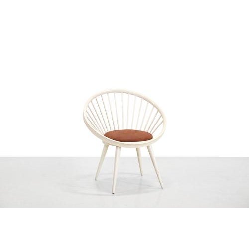 A beautiful set of two iconic Cirkel chairs, designed by renowned Swedish designer Yngve Ekström. These chairs were...