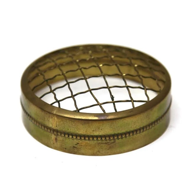 Pique Fleurs Vase in Multi Color Decor with Grille, 1930s For Sale - Image 12 of 13