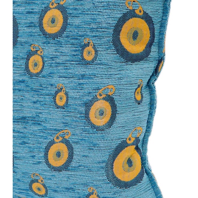 Embellish your home with this timeless casual chic Turkish decorative throw pillow. Handmade Jacquard woven on heavy...