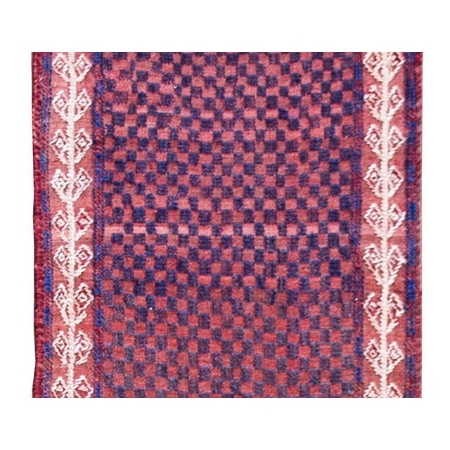 Vintage Persian Turkman Runner For Sale - Image 11 of 14