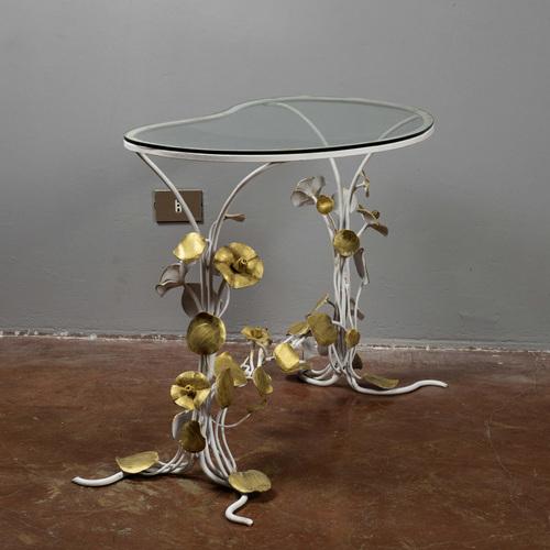 Wrought Iron Coffee Table with Glass Top, Italy, 1990s For Sale - Image 4 of 10