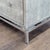 Cb2 Shagreen Modern Grey 4-Drawer Dresser With Metal Base For Sale - Image 11 of 11