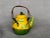 Decorative Ceramic Melon Fruit Teapot With Bamboo Handle For Sale - Image 13 of 13