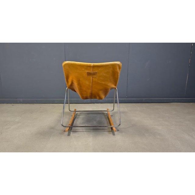 Vintage G1 Rocking Chair from Pierre Guariche, 1950s For Sale - Image 3 of 11