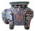 Mid Century Modern Hollywood Glamour Chinese Elephant For Sale