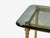 Brass LaBarge, German Modern, Console Table, Brass, Glass, Germany, 1970s For Sale - Image 8 of 15
