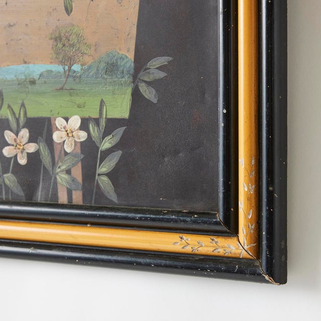 Framed Vintage Still Life Painting, Unsigned For Sale - Image 4 of 5