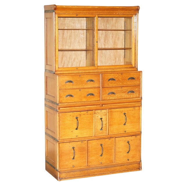 Haberdashery Filing Bookcase from Globe Wernicke For Sale