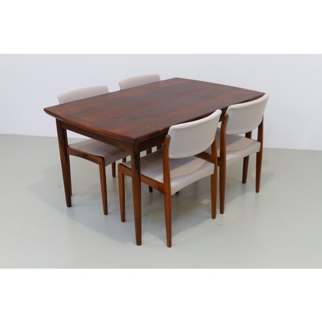 Danish Modern Rosewood Dining Chairs by H. W. Klein for Bramin, 1960s, Set of 4 For Sale - Image 14 of 18