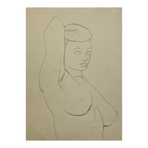 1950s modernFemle Nude by Weber