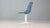 Metal Blue Fiberglass La Fonda Chair by Charles & Ray Eames for Herman Miller, 1960 For Sale - Image 7 of 15