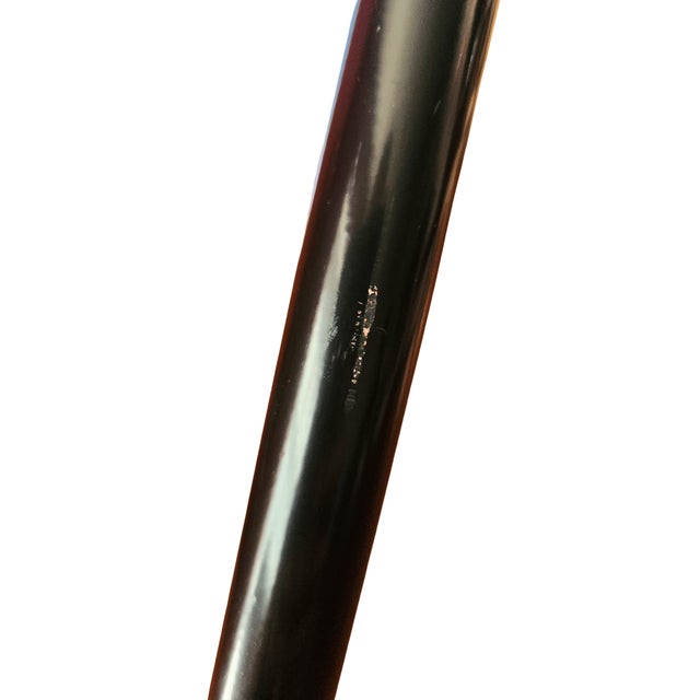 Vintage Postmodern Art Specialty Co. Oversized Black Cantilever Saucer Desk Lamp For Sale - Image 12 of 13
