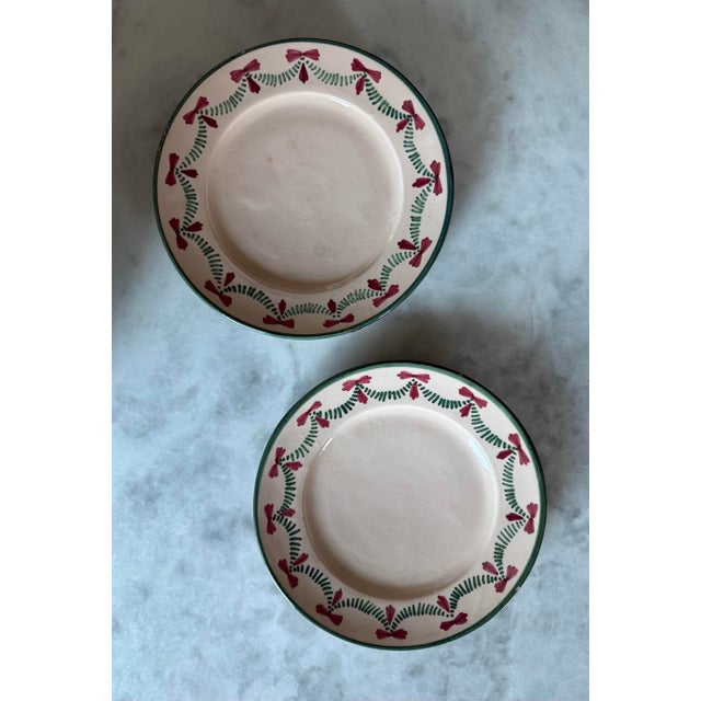 Mid 20th Century Vintage Hand Painted Italian Dishes Made by Lamas For Sale - Image 5 of 12