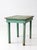 Turquoise Antique Painted Primitive Farmhouse Side Table For Sale - Image 8 of 14