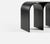 Black Arch Stool in Steel by Pietro Franceschini For Sale - Image 4 of 6