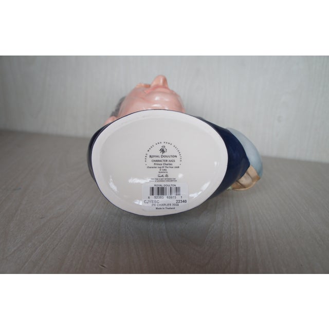 American Royal Doulton King Prince Charles Equestrian Polo Toby Character Jug For Sale - Image 16 of 18