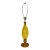 1950s Vintage Italian Venetian Swirled Opaline Glass Table Lamp With Gold Florentine Base. After Galliano Ferro For Sale