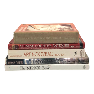 Curated Decorative Arts Inspirated Books - Set of 5