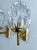Vintage Glass and Brass Sconces, 1970, Set of 2 For Sale - Image 11 of 18