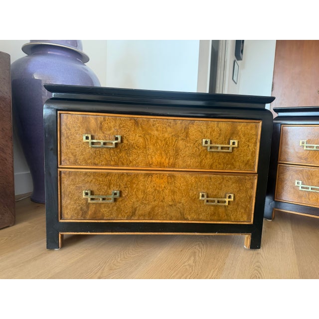 Century Furniture Chinoiserie Bedroom Chest Drawers, 2 Pieces Late 20th Century Century Chin Hua by Raymond Sabota For Sale - Image 4 of 8