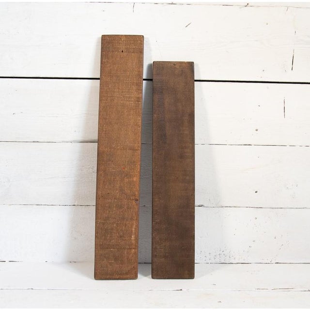 1920s Dutch Wooden Speculaas Cookie Cutters, 1920s, Set of 2 For Sale - Image 5 of 8