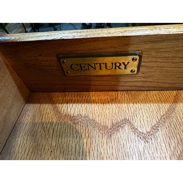 Century Furniture Mahogany Chippendale Secretary Desk For Sale In Detroit - Image 6 of 9