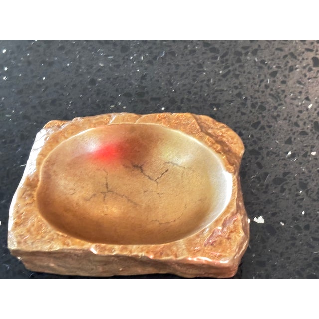 French Brutalist Bronze Trinket Tray by Monique Gerber, 1970 For Sale - Image 9 of 9