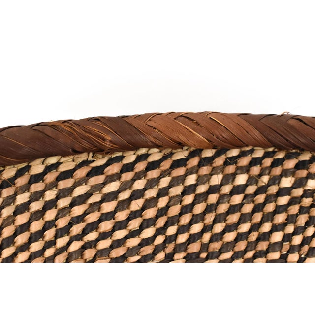 Textile Mid 20th Century Binga Basket For Sale - Image 7 of 9