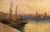 Port of Les Sables d'Olonne, 1917, Oil Painting For Sale - Image 6 of 9