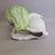 Italian Porcelain Rabbit Sculptural Accent Table Stand With Lettuce Cabbage Leaf Top, C. 1970s For Sale - Image 16 of 16