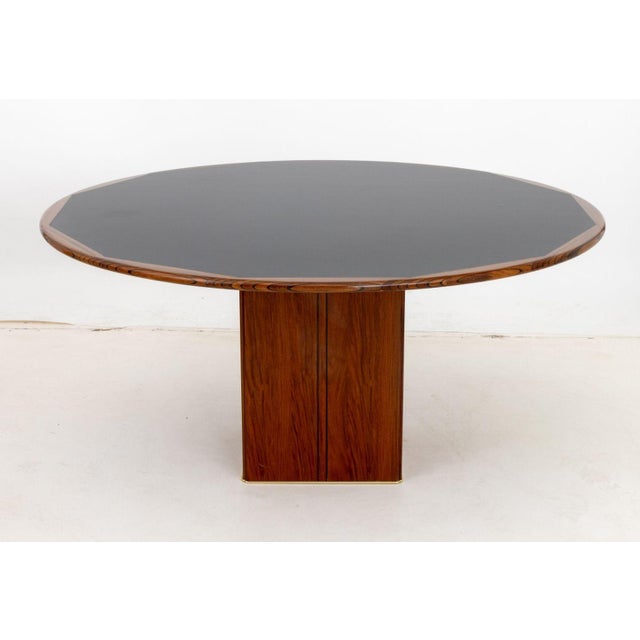 1970s Afra & Tobia Scarpa Walnut "Africa" Dining Table For Sale - Image 5 of 8