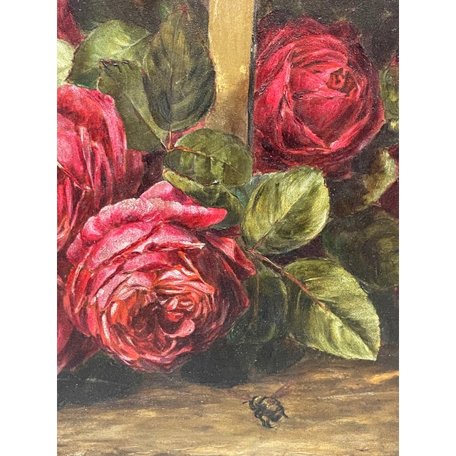 Paint An Oil on Board Painting by Frances George For Sale - Image 7 of 11