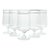 1970s Lenox “Moonspun” Set of 5 Iced Tea Glasses For Sale