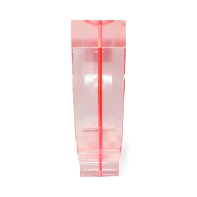 Plastic Laminated Acrylic Ospiti Collection Sculpture by Andrea Anastasio for Design Gallery Milano (1999) For Sale - Image 7 of 12