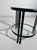 Round Wrought Iron Table with Double Glass Shelf, 1990 For Sale - Image 3 of 5
