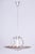 Art Deco Chandelier in Aluminium and Marbled Glass, Czech, 1940s For Sale - Image 9 of 13