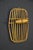 Mid-Century Modern Rattan and Bamboo Coat Rack with Mirror in the style of Franco Albini, Italy, 1960s, Set of 2 For Sale - Image 3 of 12