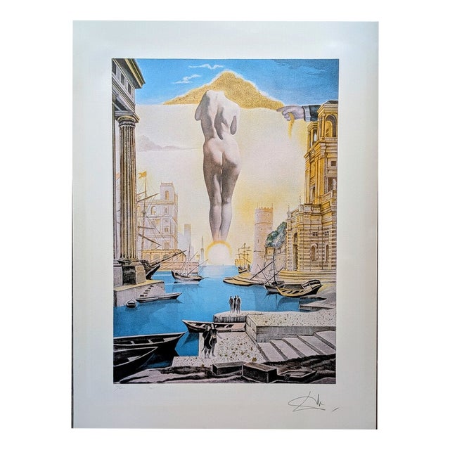 Salvador Dali, the Hand of Dali Removing the Golden Fleece, 1977, Lithograph & Pigment Print For Sale