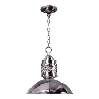 Rivoli Pendant in Silver Finish For Sale