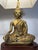 Gold Southeast Asian Gilded Cast Iron Buddha Lamps, 20th Century, Set of 2 For Sale - Image 8 of 18