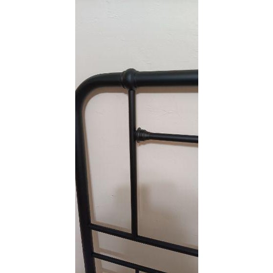 Black Metal Traditional Headboard Full Size Style: Traditional Color: Black Dimensions: 54" W x 52" H