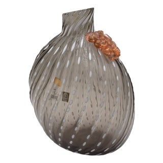 Zanetti Vase in Murano Glass, 1970s For Sale