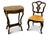 19th Century Antique French Ebonised Poudreuse with Mounted Decorative Gilt, 1800s For Sale - Image 5 of 9