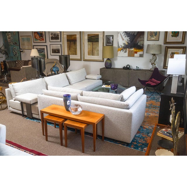 Poliform Jean-Marie Massaud for Poliform Bristol Modular 3pc Contemporary Sofa Sectional For Sale - Image 4 of 17